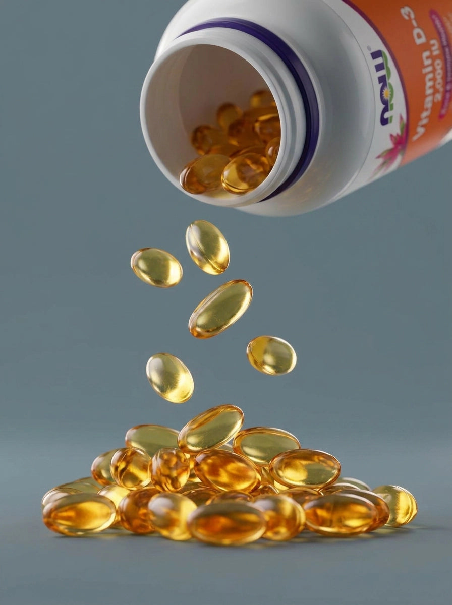 NOW Vitamin D-3 2000 IU 240 softgels