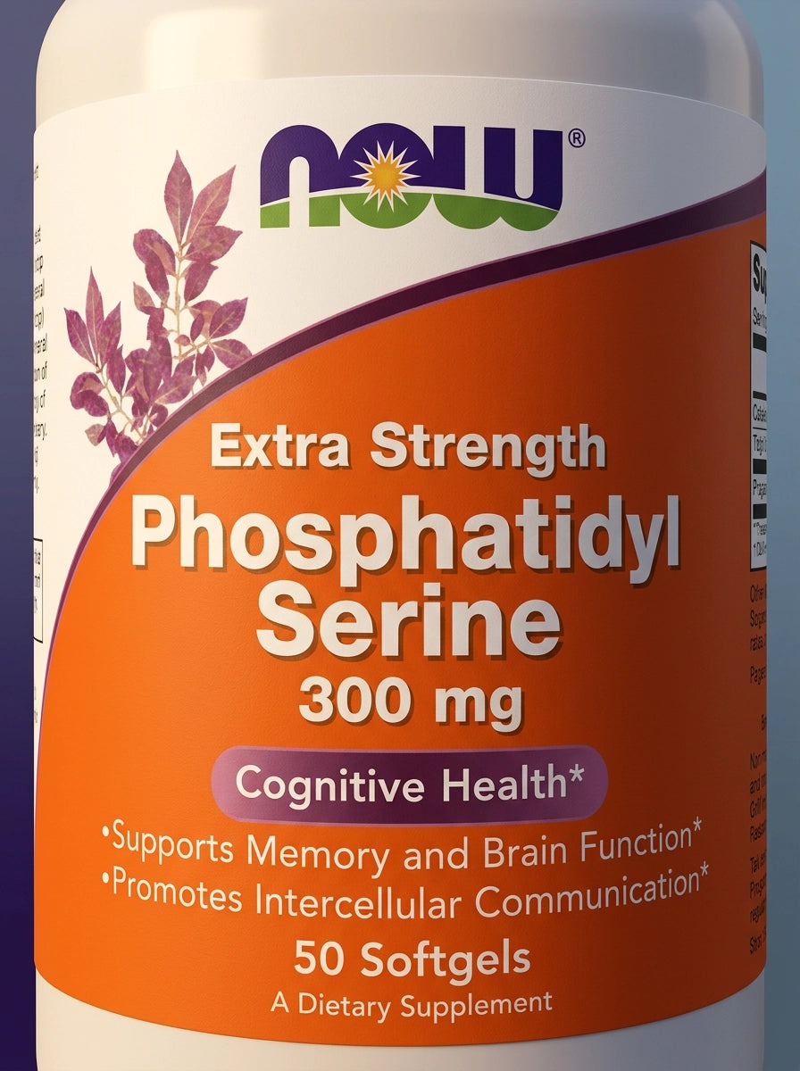 Phosphatidyl Serine 300 mg, Extra Strength 50 Softgels
