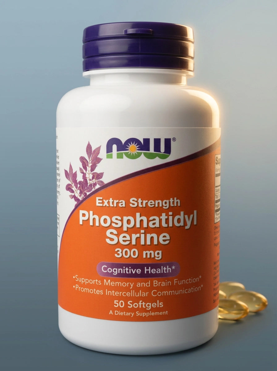 Phosphatidyl Serine 300 mg, Extra Strength 50 Softgels